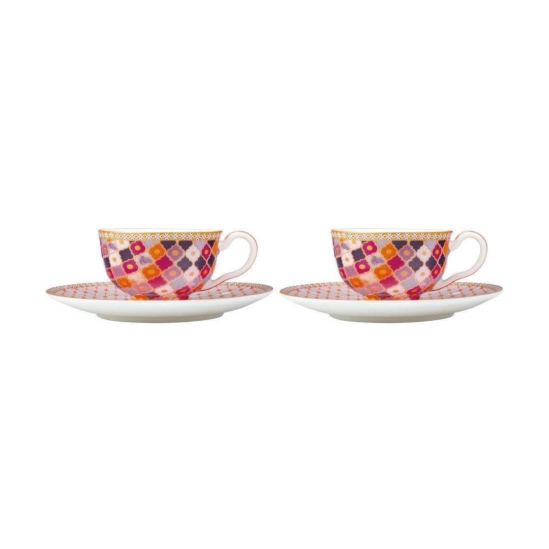 Maxwell & Williams Teas & C's Kasbah Rose 85ml Espresso Cup and Saucer –  Kings & Queens